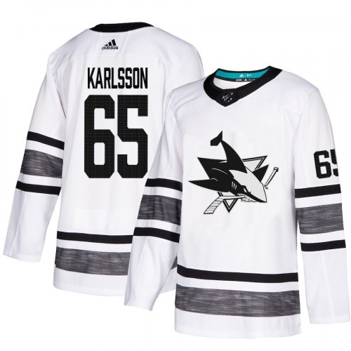 San Jose Sharks Trikot Erik Karlsson Weiß 2019 NHL All Star